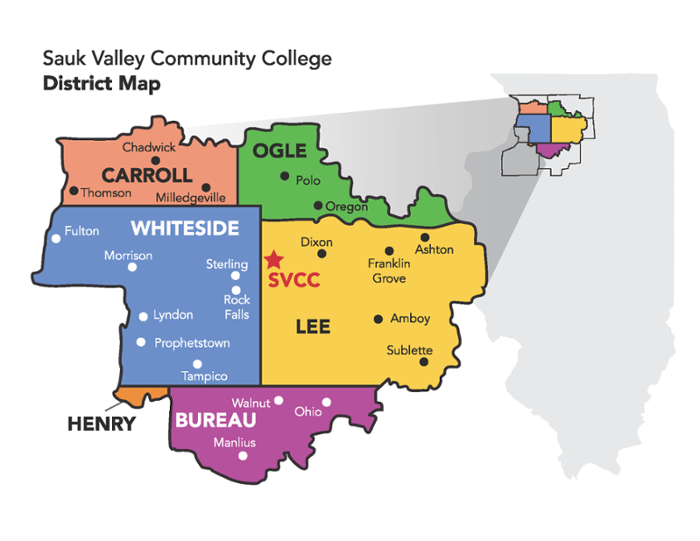 SVCC District Map