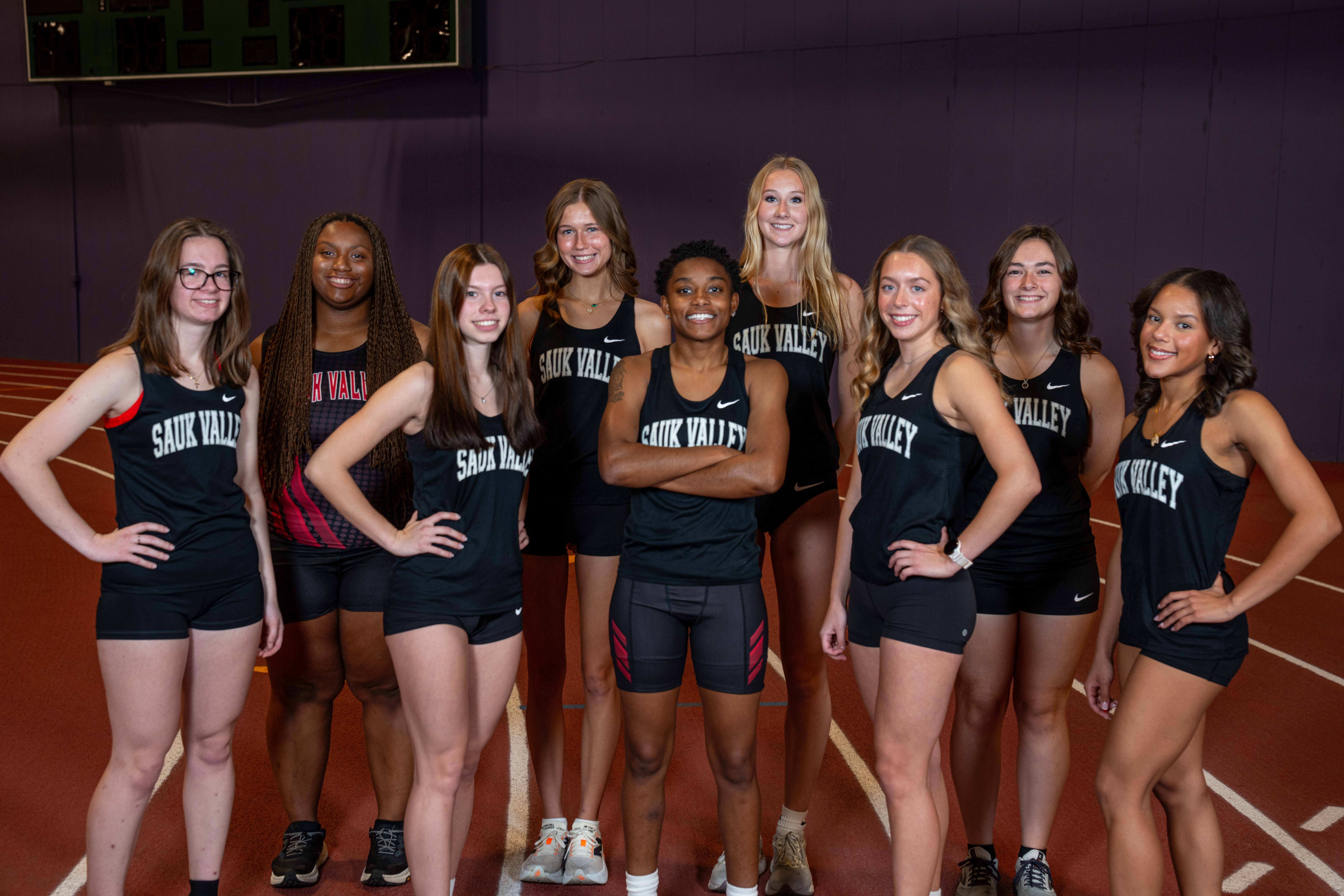 2025-26 Womens Track Team