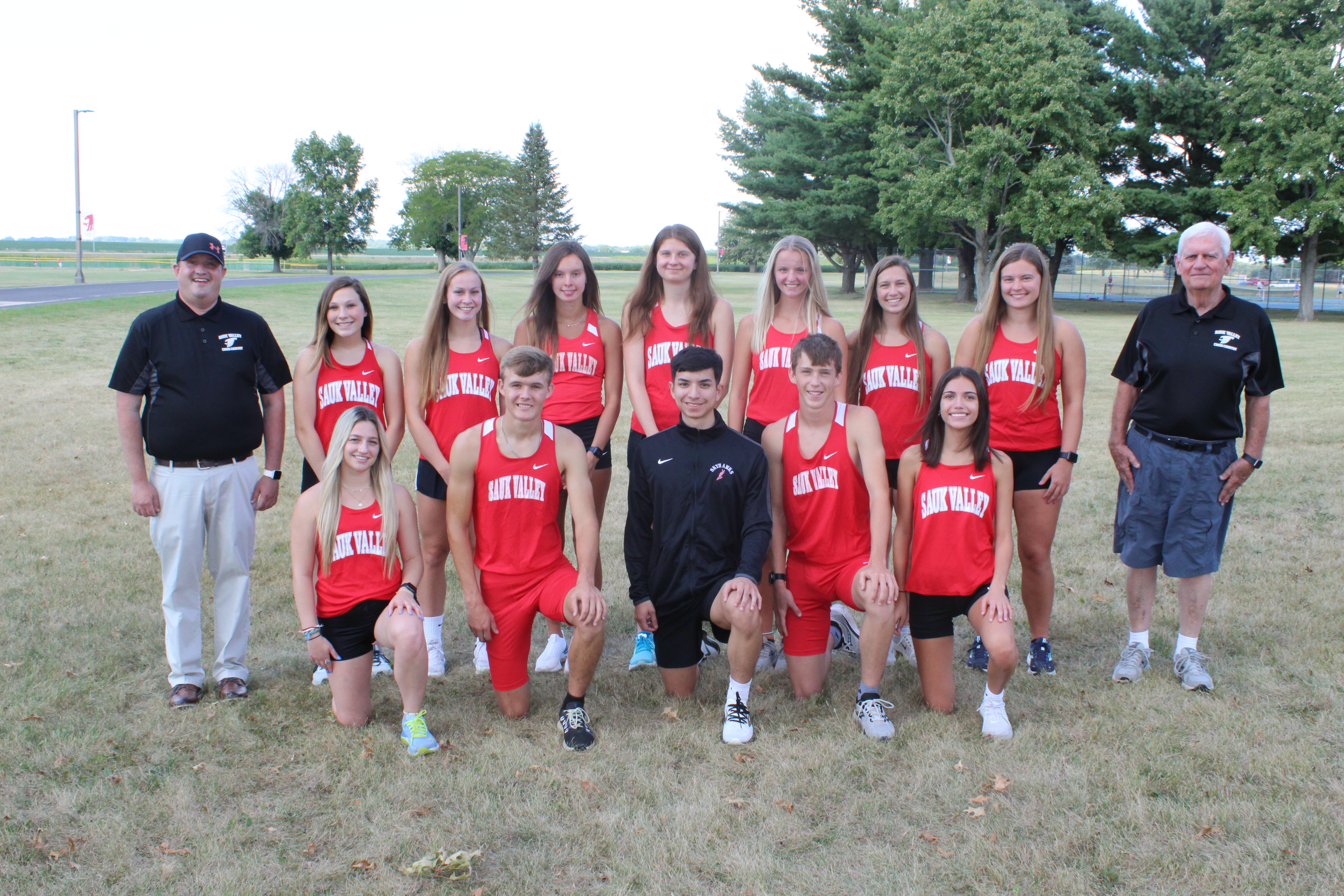 Skyhawks Cross-Country Roster Photo