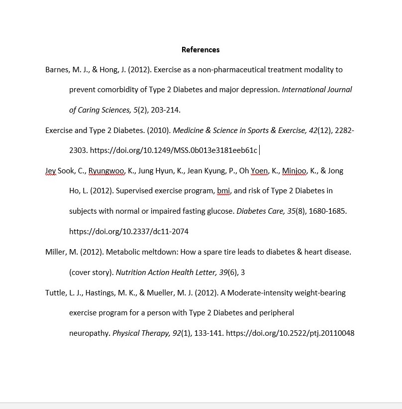 references in research paper format