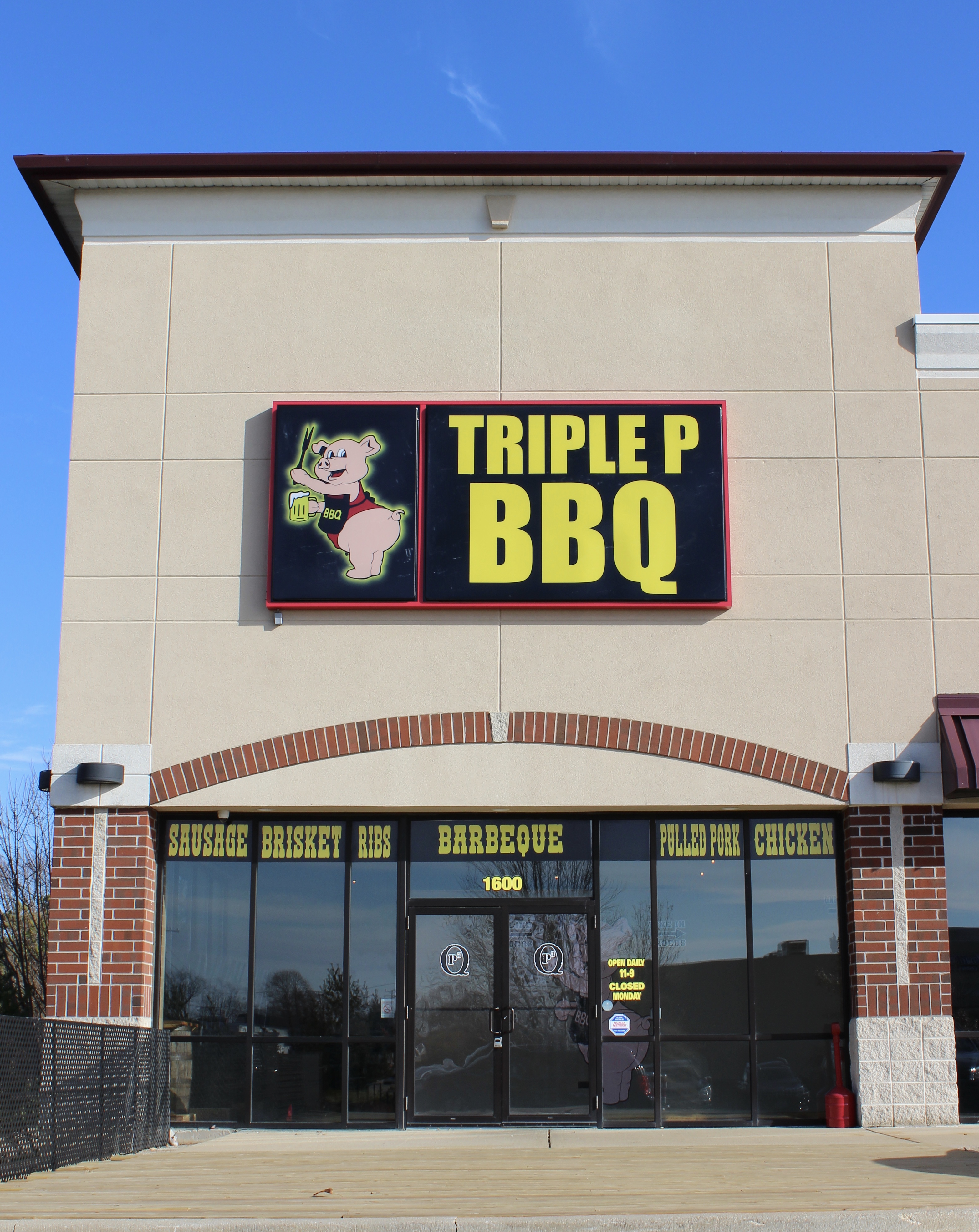 Triple P BBQ opens a new location in Dixon IL during the Covid-19 pandemic.