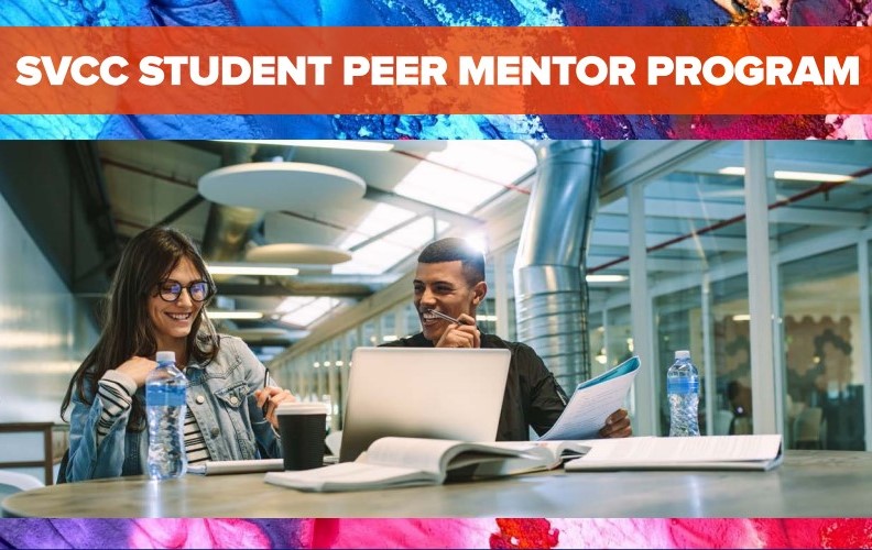 A screenshot from the flyer for the new Student Peer Mentor Program