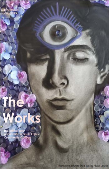 The Works front cover, artwork by Alyssa Devine