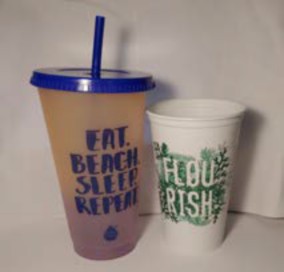 Reusable cups are a great way to reduce waste