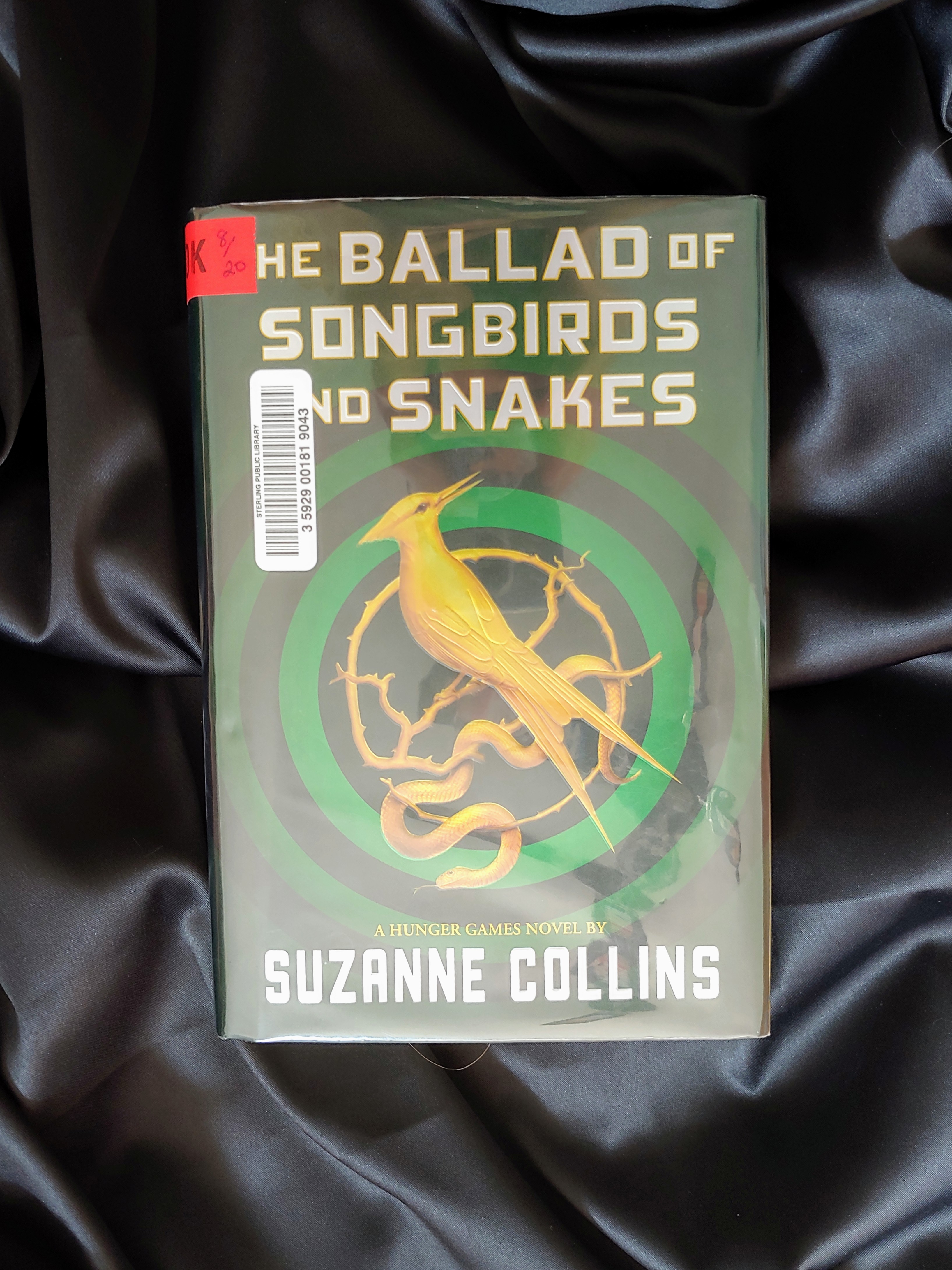 Cover of a new Hunger Games book, The Ballad of Songbirds and Snakes