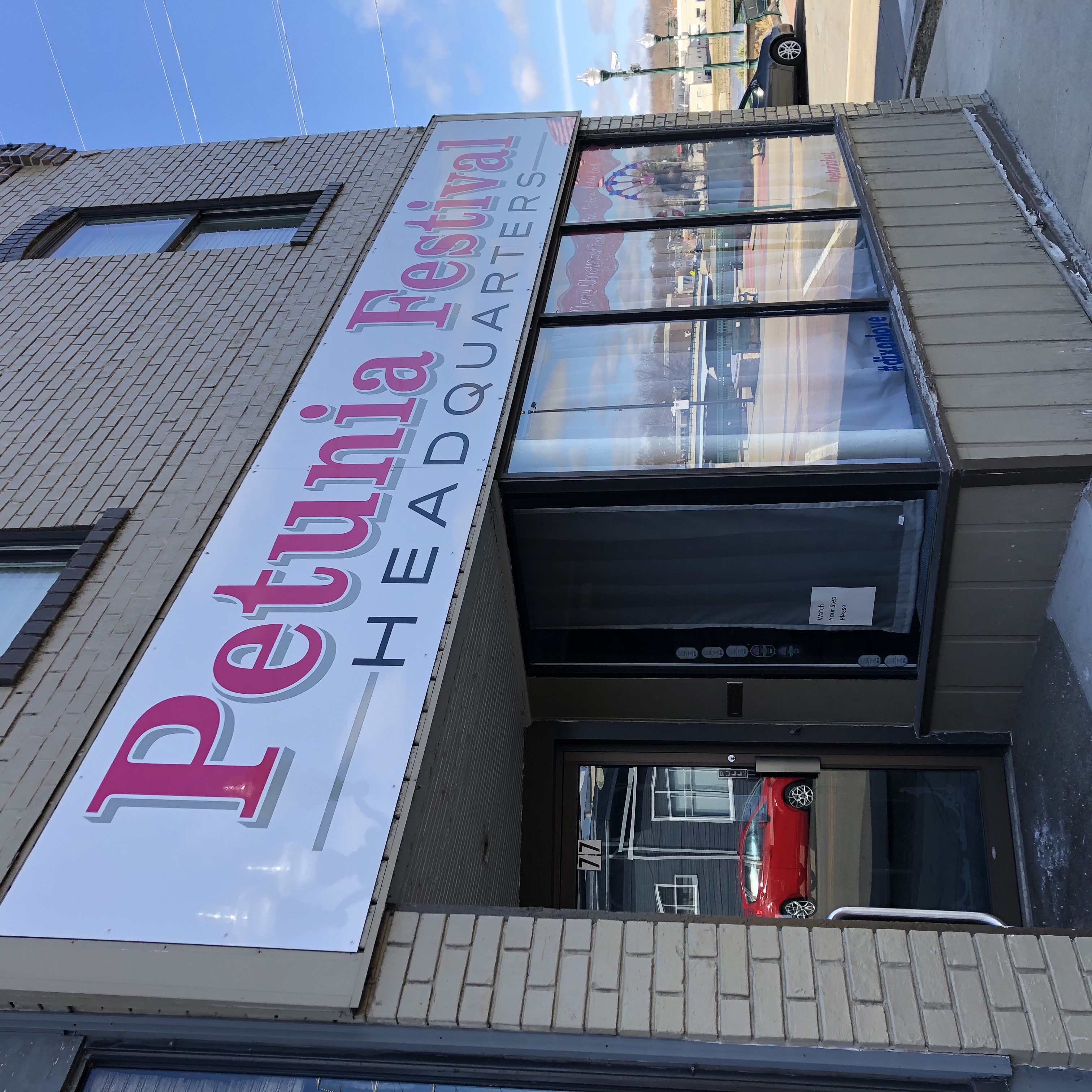 Petunia Festival planning headquarters