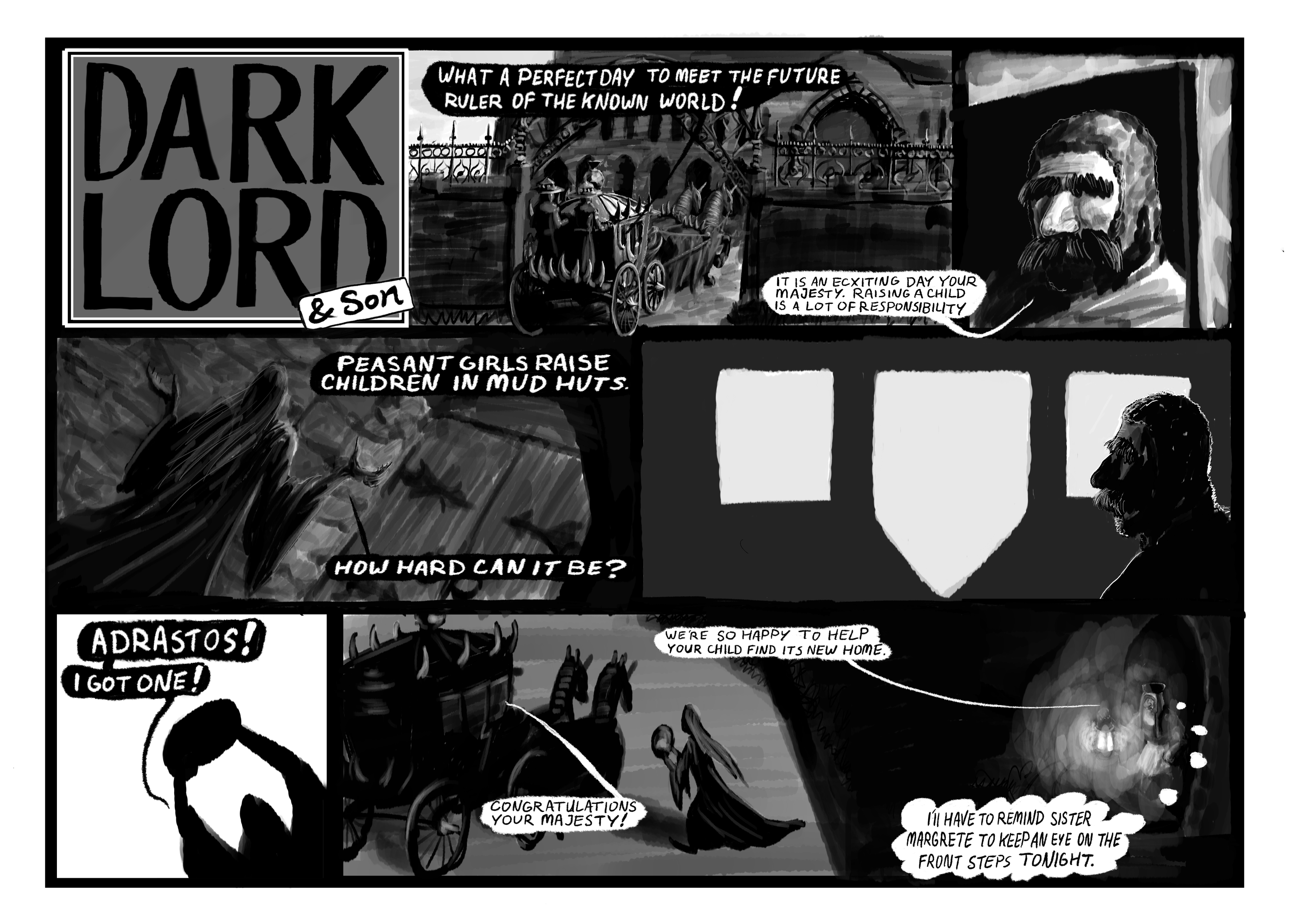 Dark Lord and Son by Micah Green