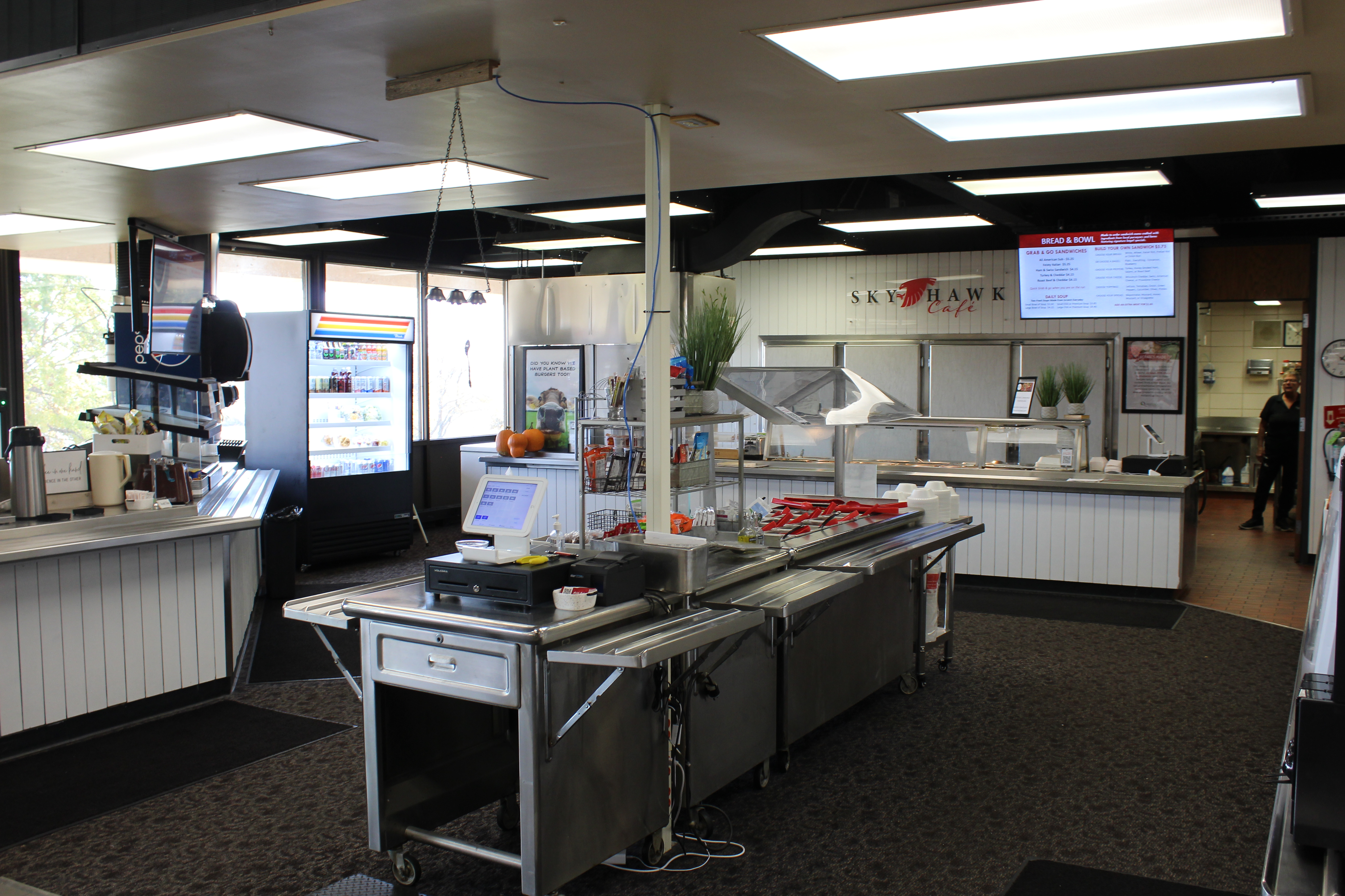 Stop by The Skyhawk Cafe