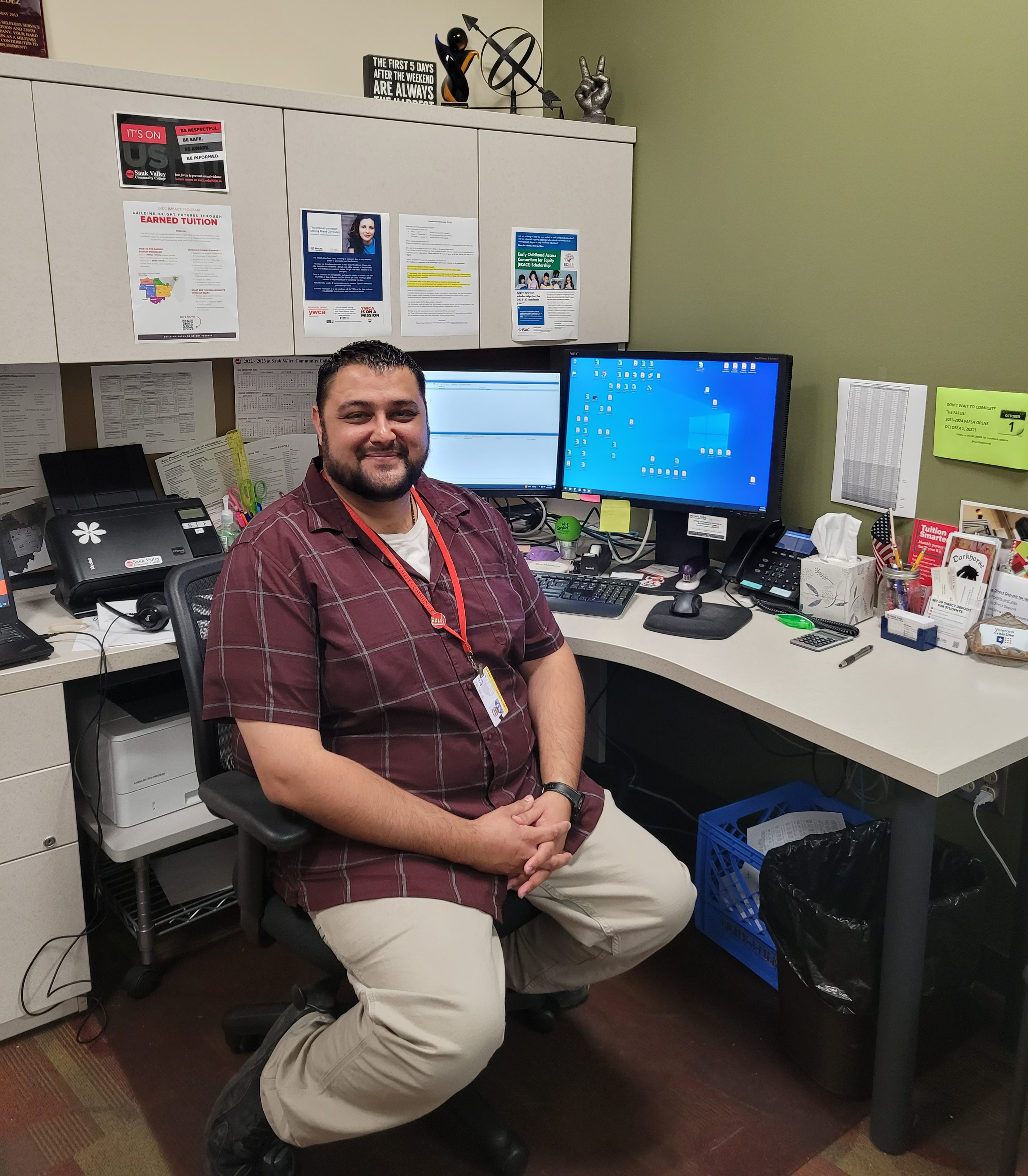 Army Veteran Eric Valdez continues to serve