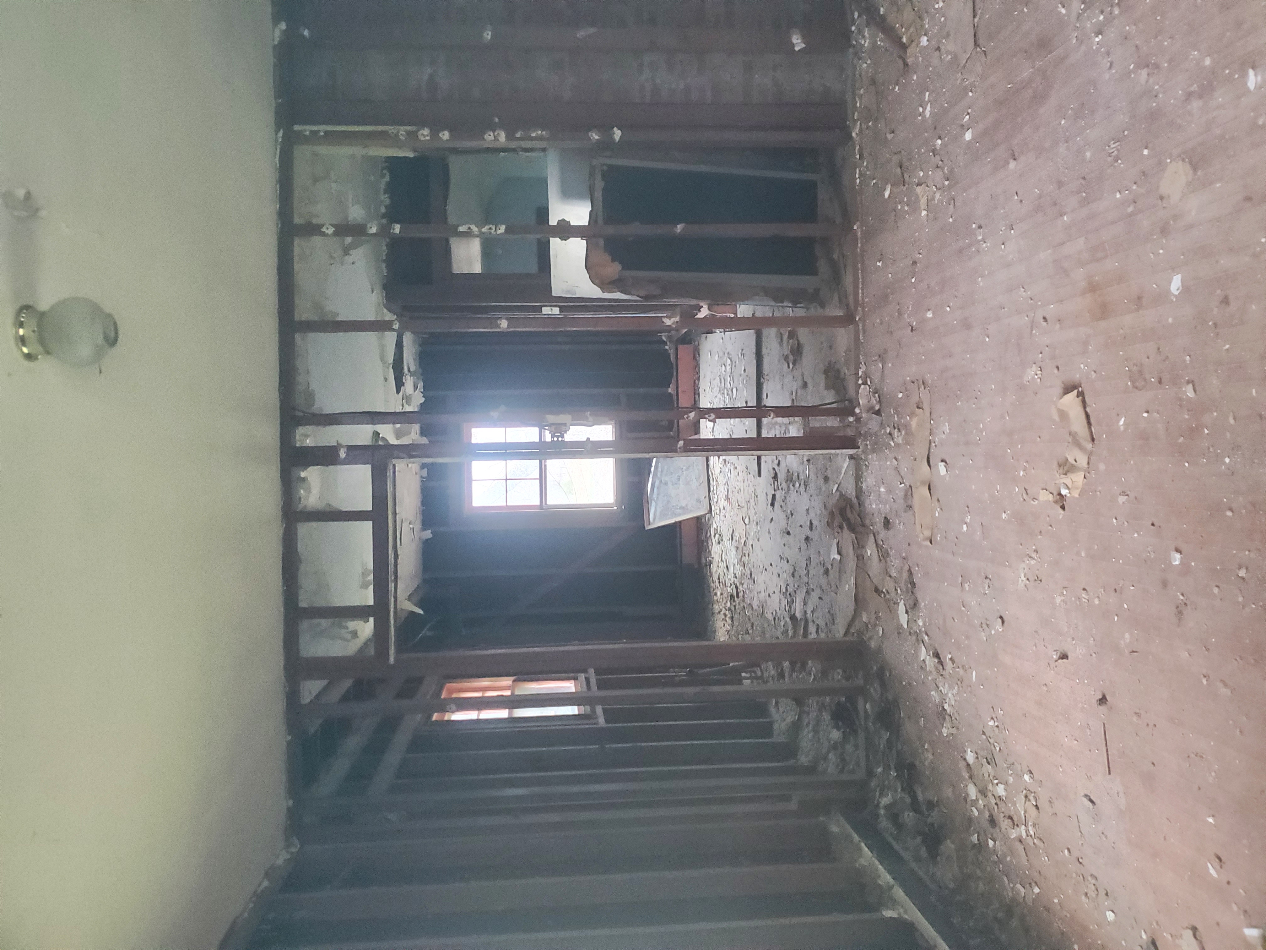 Destroyed Interior of an Abondoned House