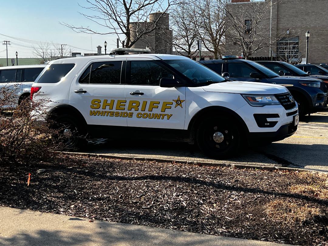 Whiteside County Sheriff Vehicle Parked