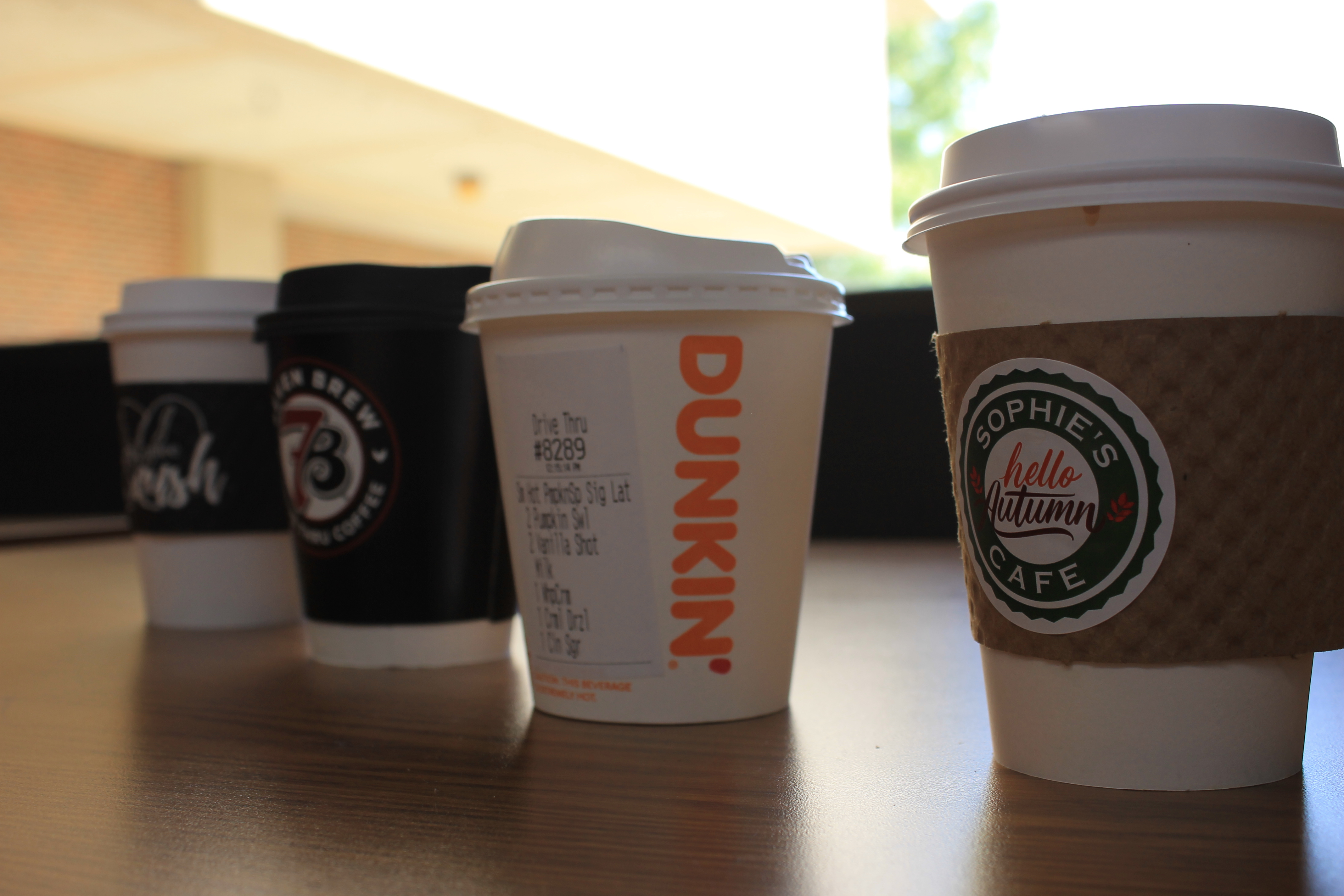 Pumpkin Spice Latte cups