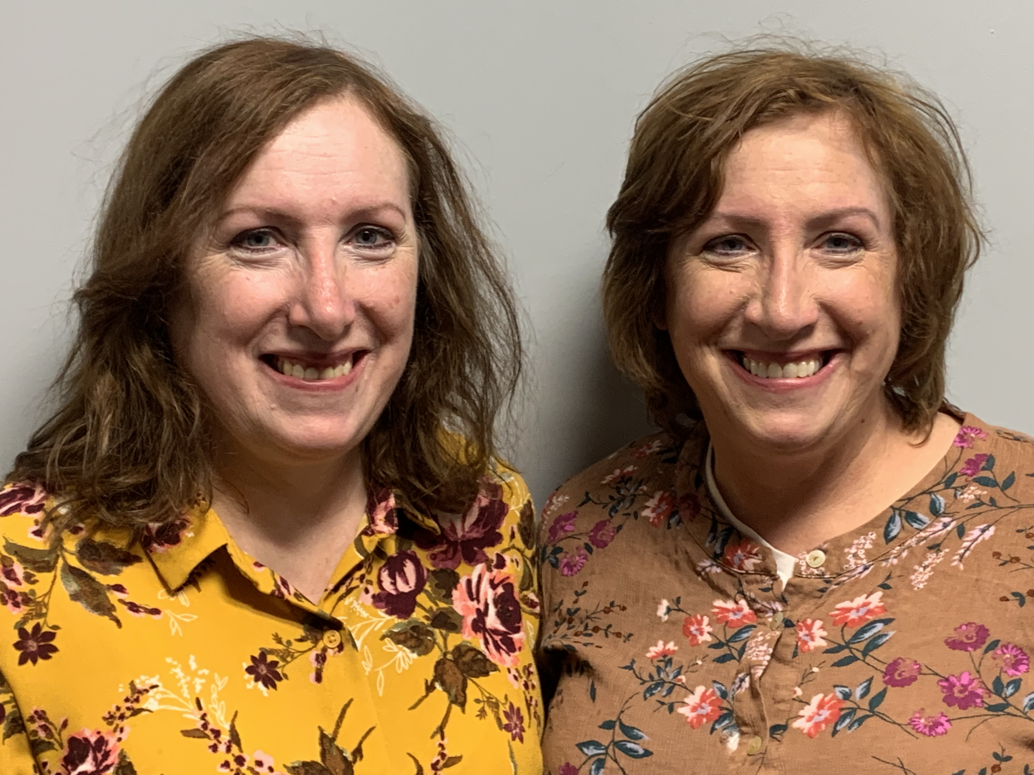 Rose Stauter (left) and Ruth Montino (right)