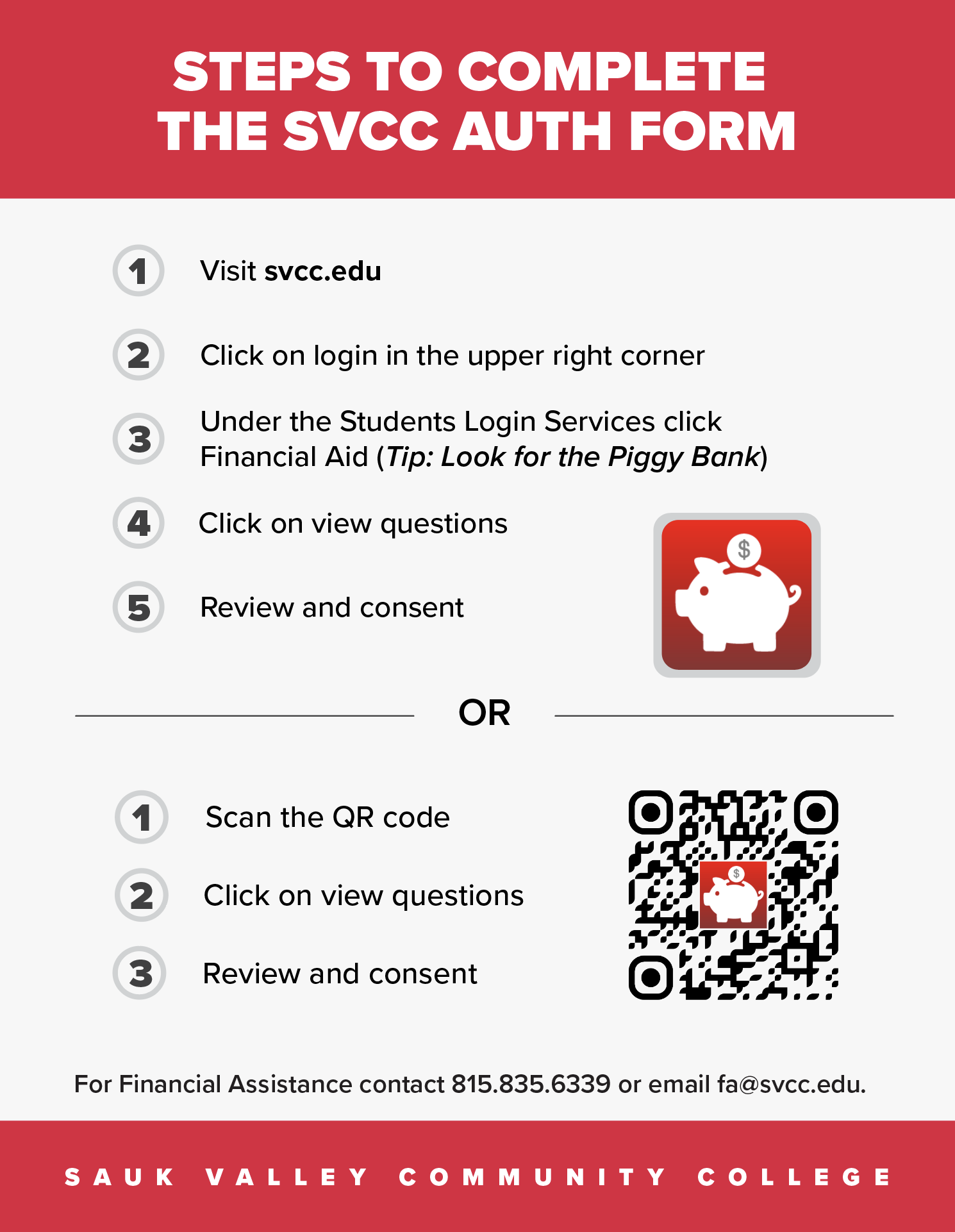 Steps to complete the Auth Form Digitally