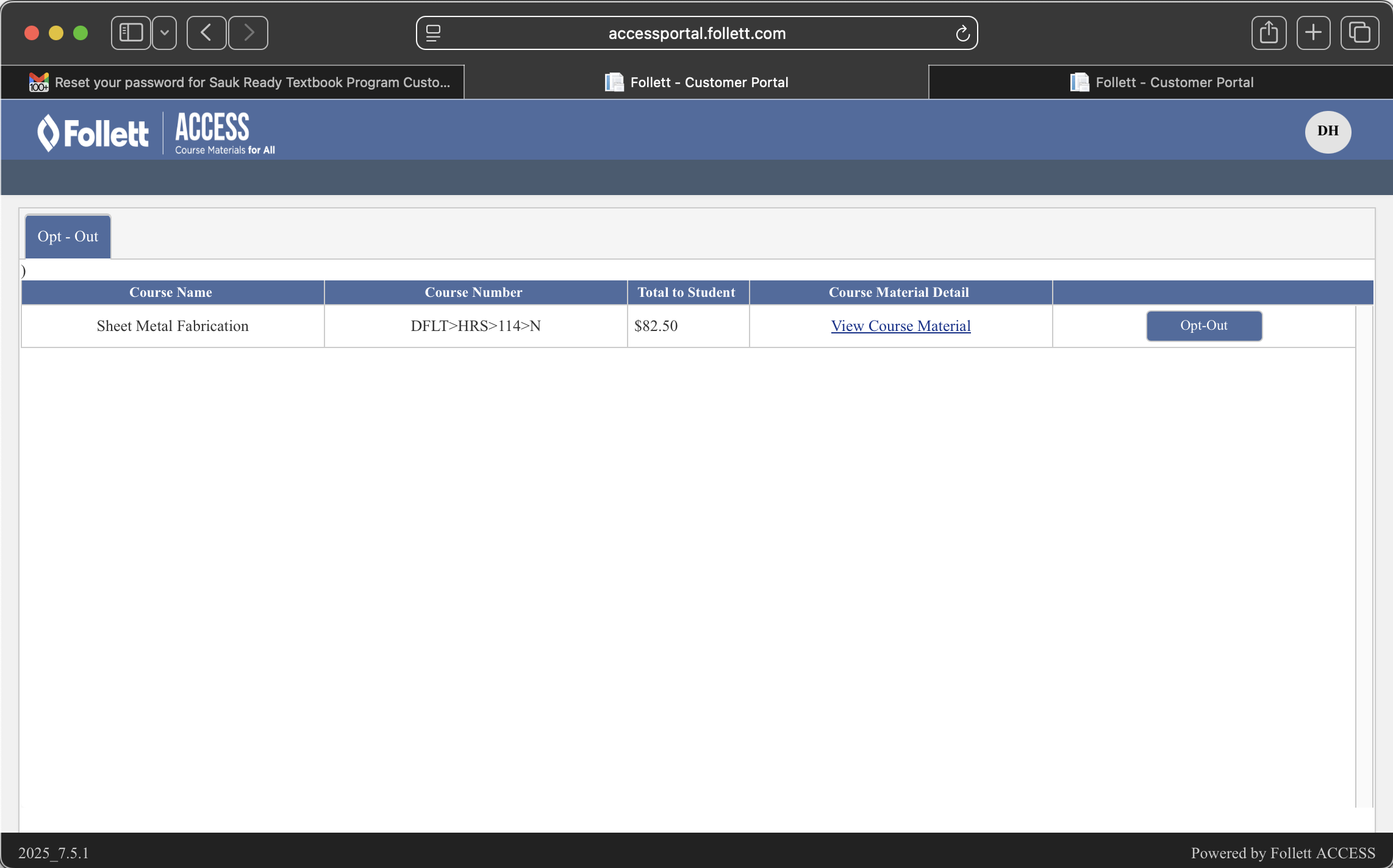Follett Class List